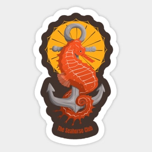 The Seahorse Club Sticker